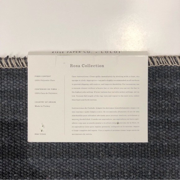 Rifle Paper Co. Runner Rug - Picture 8 of 9